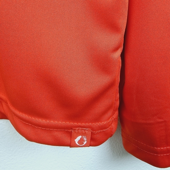 The American Outdoorsman Orange Long Sleeve Fishing Shirt UPF 50 Protection NWT - Picture 6 of 11